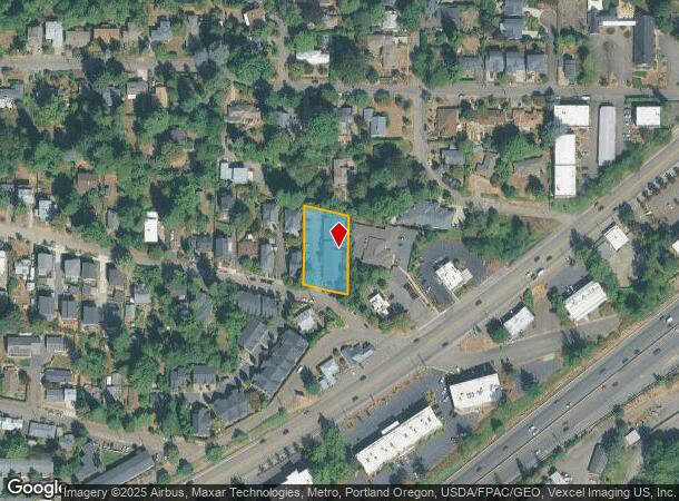 3611 Sw Baird St, Portland, OR Parcel Map