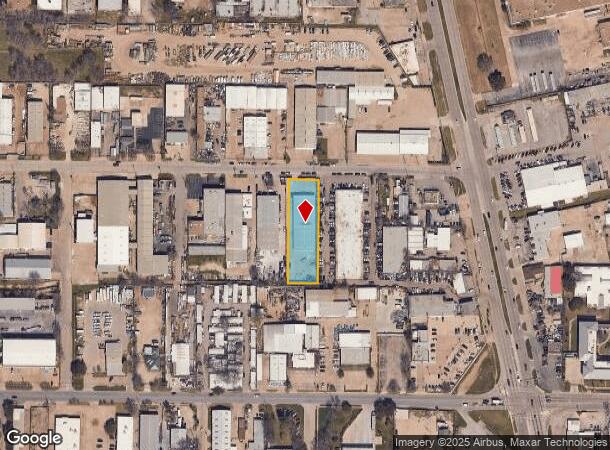  2678 Myrtle Springs Ave, Dallas, TX Parcel Map