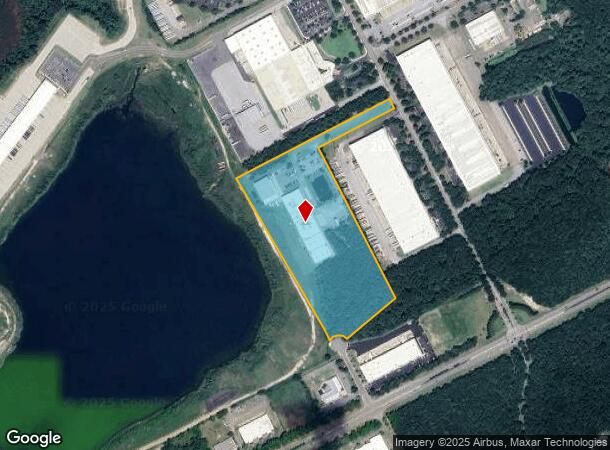 1024 Clements Crest Ln, Charleston, SC Parcel Map