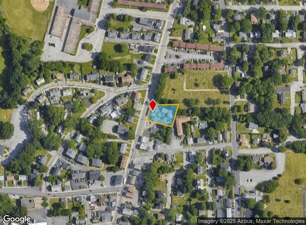 1606 Main St, West Warwick, RI Parcel Map