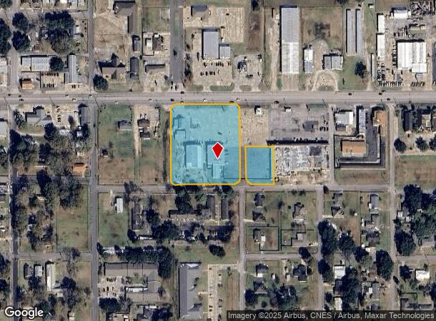 1013 E Laurel Ave, Eunice, LA Parcel Map