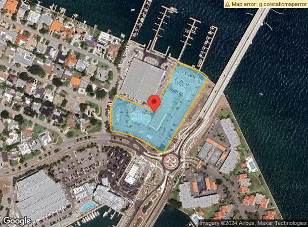  128 Pinellas Bayway S, Saint Petersburg, FL Parcel Map