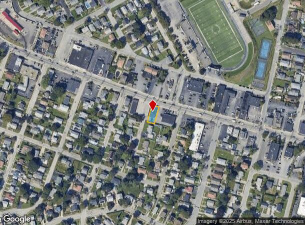 1114 Park Ave, Cranston, RI Parcel Map