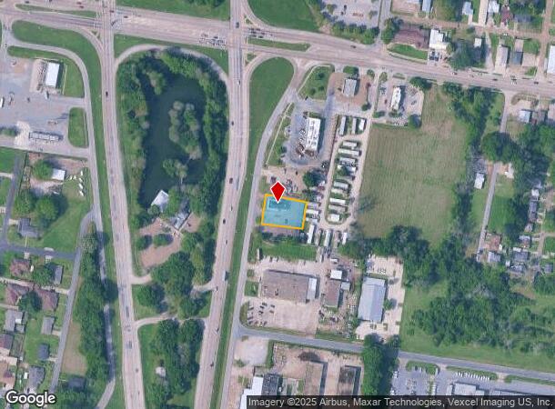 1414 Ne Evangeline Trwy, Lafayette, LA Parcel Map