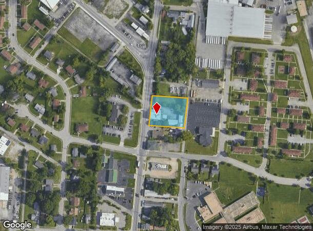  1712 Spring St, Jeffersonville, IN Parcel Map