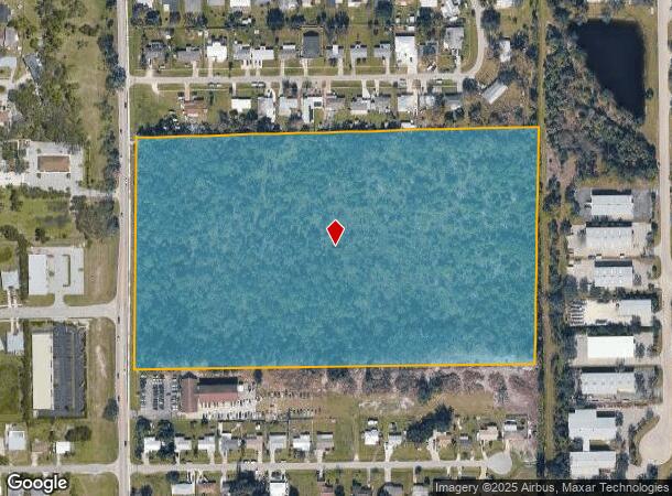  1051 Ortiz Ave, Fort Myers, FL Parcel Map