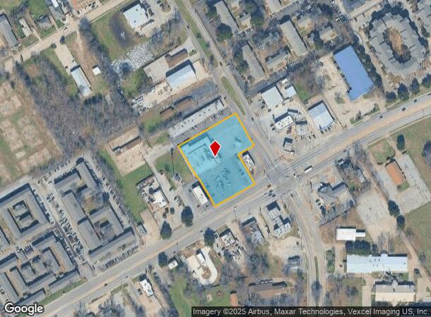  2849 E Ledbetter Dr, Dallas, TX Parcel Map