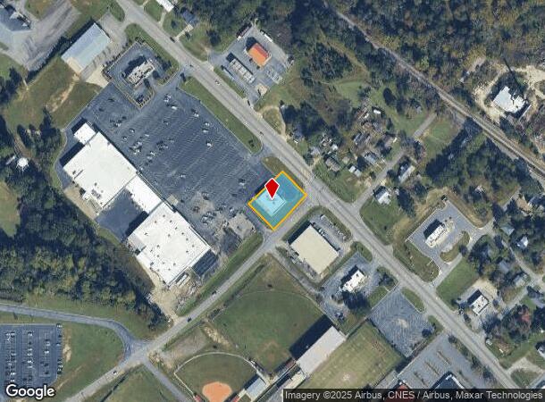6295 Oak St, Eastman, GA Parcel Map
