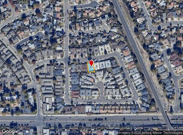 352 Jill Cir, Stockton, CA Parcel Map