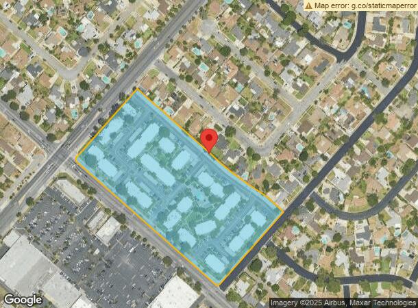  1227 W Francisquito Ave, West Covina, CA Parcel Map