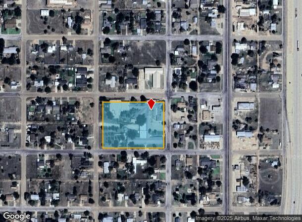 207 W 4Th St, Hale Center, TX Parcel Map