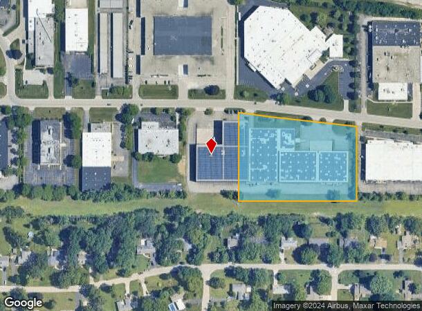  1111 Davis Rd, Elgin, IL Parcel Map