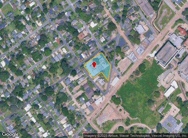 201 Saint Patrick St, Lafayette, LA Parcel Map