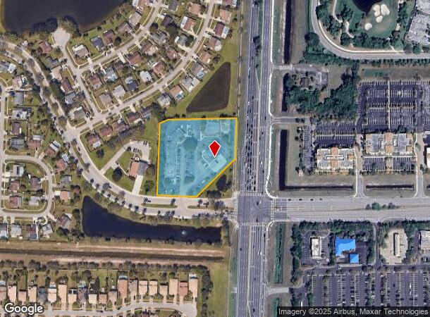 10025 Belvedere Rd, Royal Palm Beach, FL Parcel Map