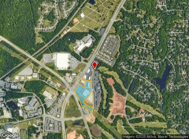  6029 W Gate City Blvd, Greensboro, NC Parcel Map