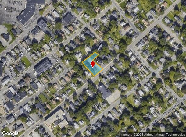  110 Pleasant St, Stoughton, MA Parcel Map