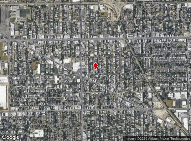  1412 N Springfield Ave, Chicago, IL Parcel Map