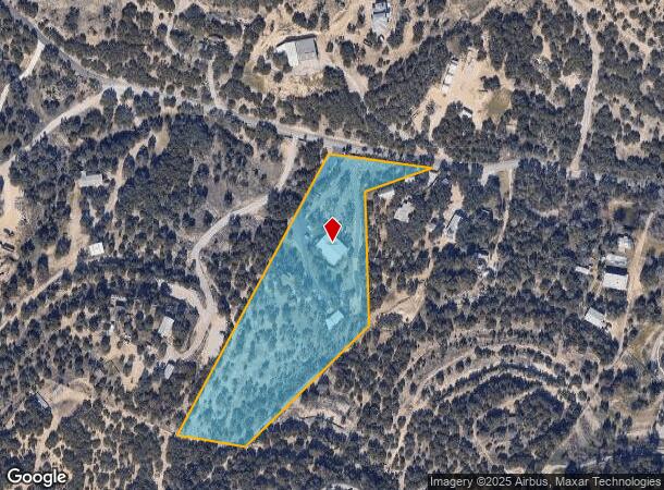  21201 Kathy Ln, Spicewood, TX Parcel Map
