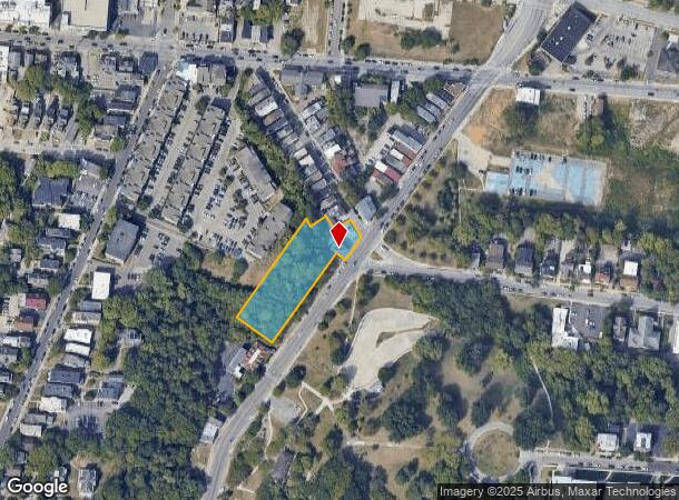  2385 Vine St, Cincinnati, OH Parcel Map