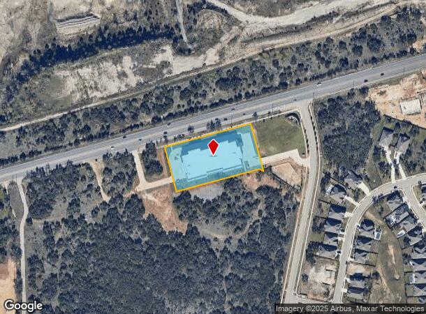  2801 W University Ave, Georgetown, TX Parcel Map
