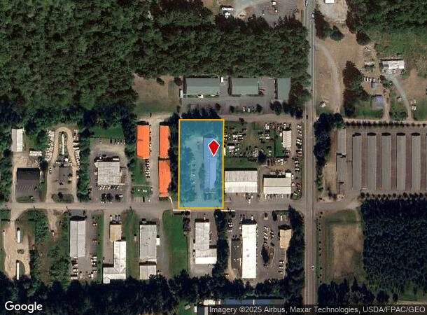  628 N Oak St, Oak Harbor, WA Parcel Map