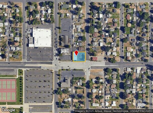 4703 N Maple St, Spokane, WA Parcel Map