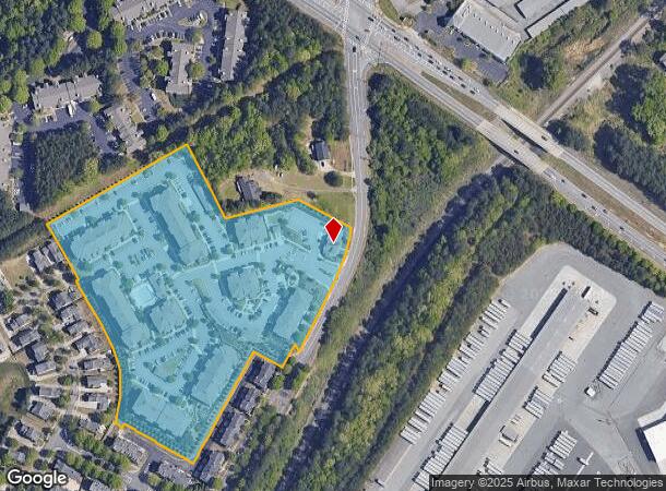1035 Scales Rd, Suwanee, GA Parcel Map