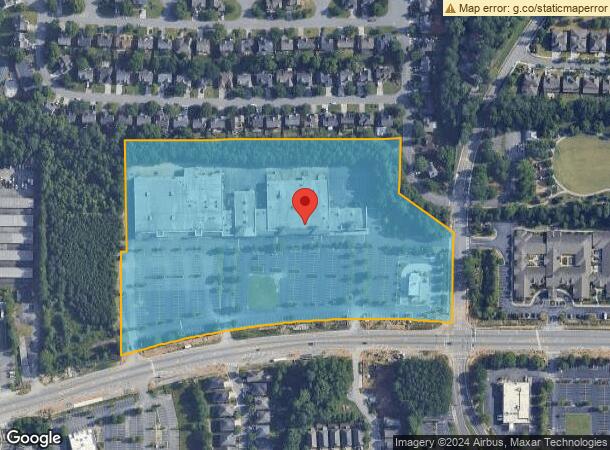  670 N Main St, Alpharetta, GA Parcel Map