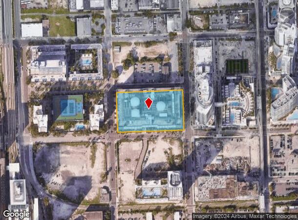  50 Ne 9Th St, Miami, FL Parcel Map