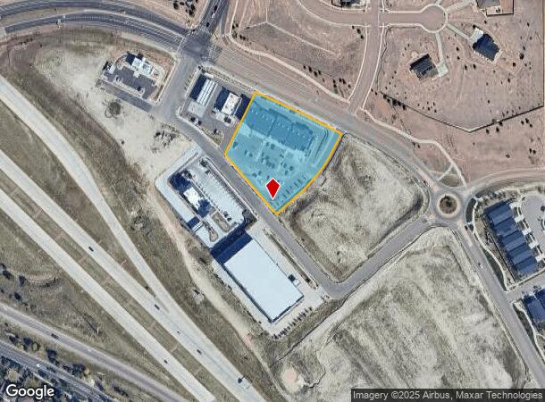  3582 Blue Horizon Vw, Colorado Springs, CO Parcel Map
