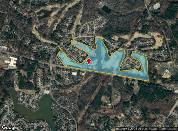  4023 Wake Forest Rd, Durham, NC Parcel Map