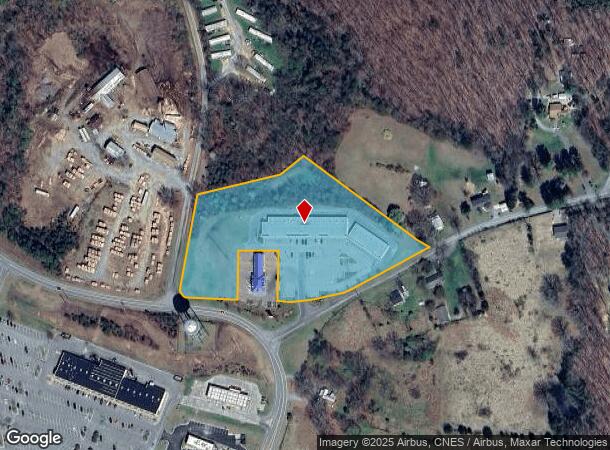 2600 Dearing Ford Rd, Altavista, VA Parcel Map