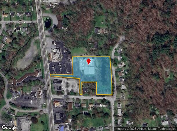  4178 Albany Post Rd, Hyde Park, NY Parcel Map