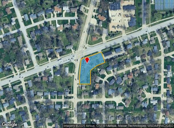 1855 Middle Rd, Bettendorf, IA Parcel Map