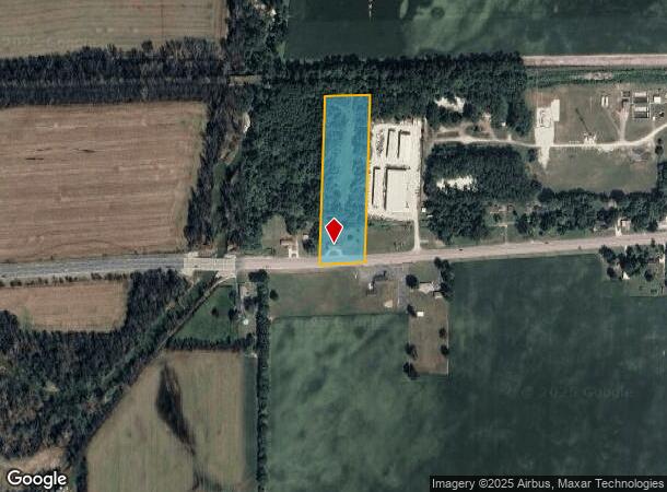  7224 W Us Highway 40, Centerville, IN Parcel Map