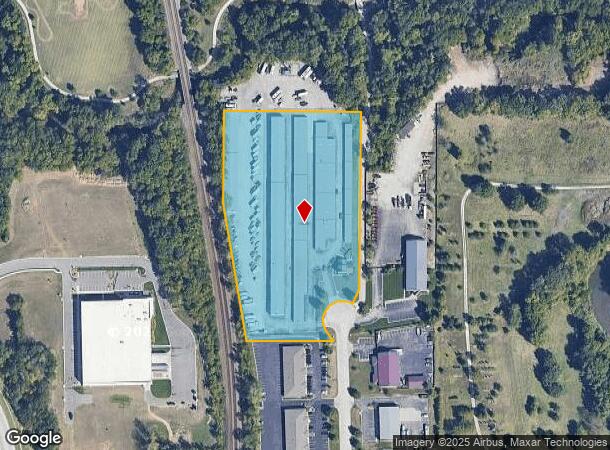  6410 Vista Dr, Shawnee, KS Parcel Map