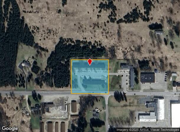  650 W Main St, Stanton, MI Parcel Map