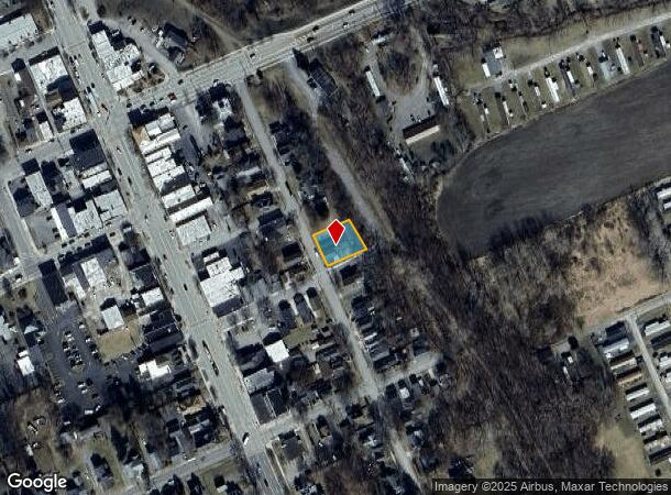  17 Genesee St, Mount Morris, NY Parcel Map