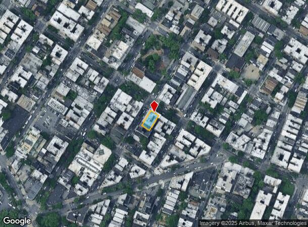 622 E 187Th St, Bronx, NY Parcel Map