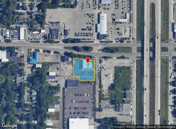  2722 E Michigan Ave, Lansing, MI Parcel Map