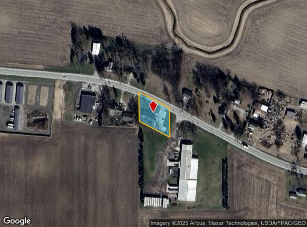 8651 E Us Highway 223, Blissfield, MI Parcel Map