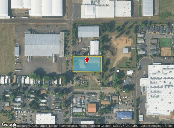  2221 Yew St, Forest Grove, OR Parcel Map