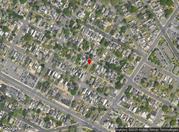  1849 S Clinton Ave, Trenton, NJ Parcel Map