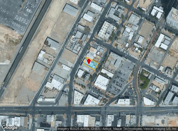  1020 S 1St St, Las Vegas, NV Parcel Map