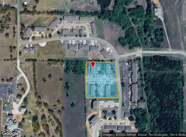 805 E Quail, Cushing, OK Parcel Map