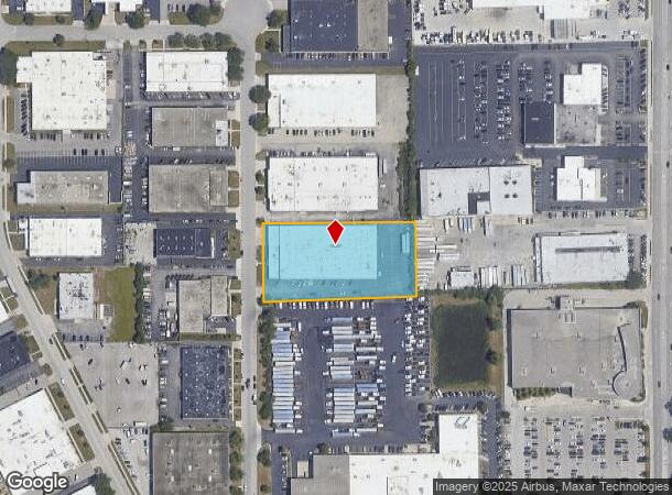 727 N Larch Ave, Elmhurst, IL Parcel Map