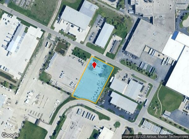 1135 Contract Dr, Green Bay, WI Parcel Map