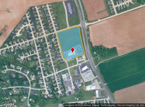  1425 N Illinois Route 3, Waterloo, IL Parcel Map