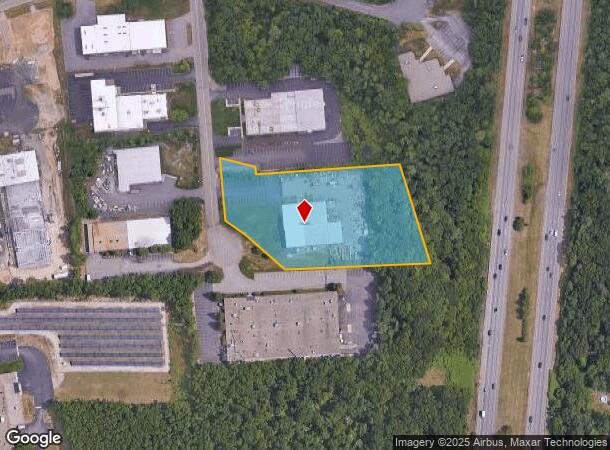 20 Larsen Way, Attleboro Falls, MA Parcel Map
