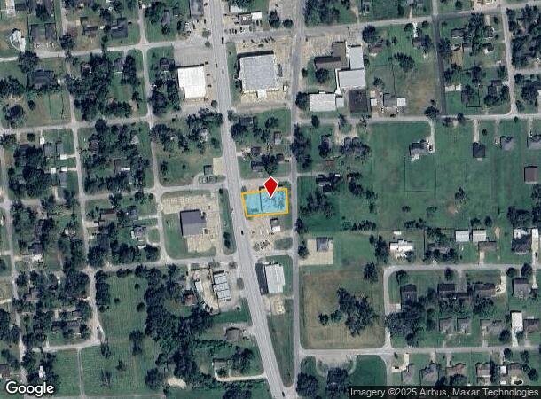 811 S Brooks St, Brazoria, TX Parcel Map